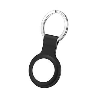 PURO ATICON1BLK Custodia in silicone nero per AirTag