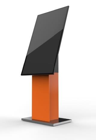MUNARI BF081AR Supporto Monitor Touch Verticale Arancione