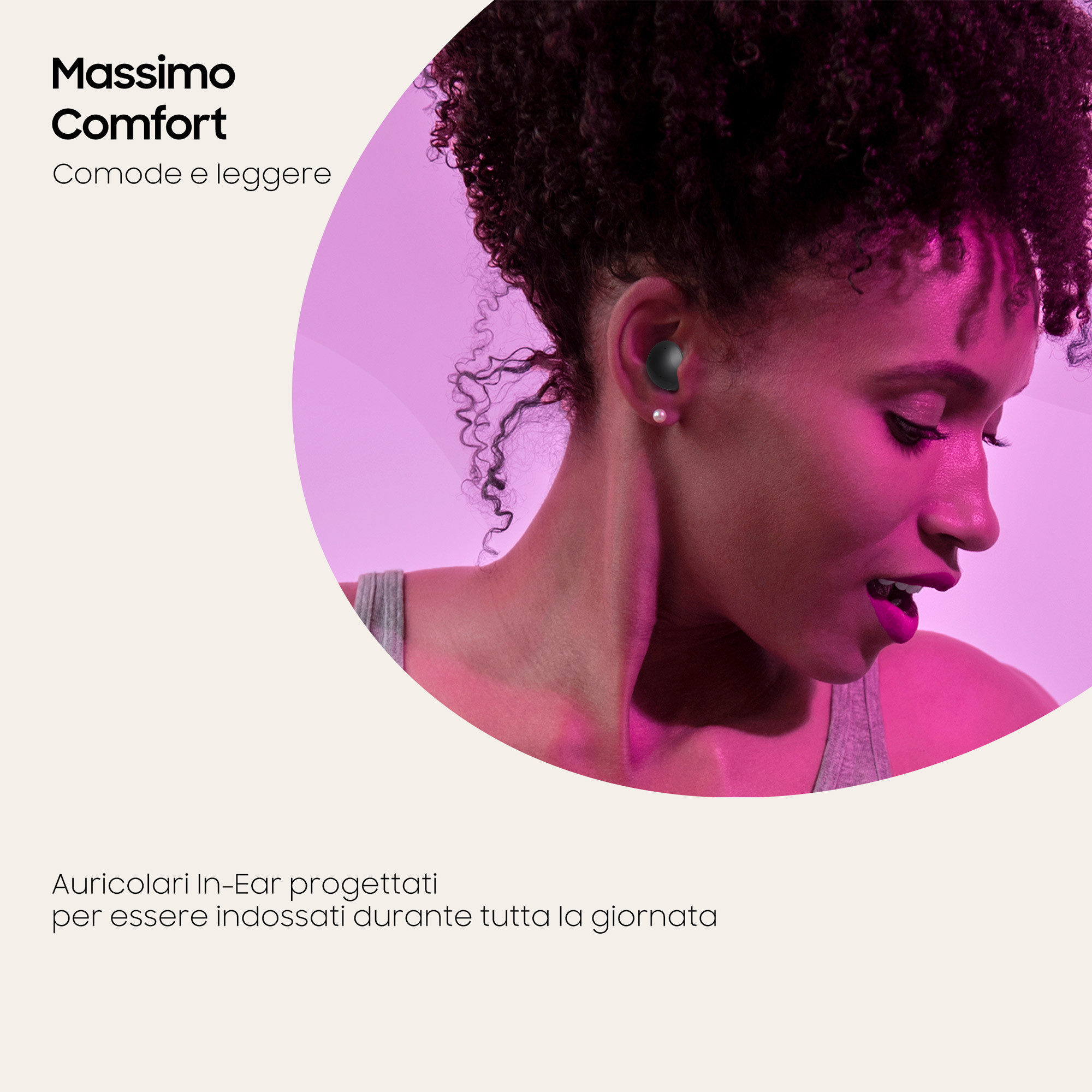 Samsung Galaxy Buds2 SMR177NZKAITV Auricolari Graphite Bluetooth - Image 3