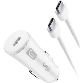 CELLULAR LINE CBRSMKITC2CPD25WW Caricabatterie Auto 25W Samsung Bianco