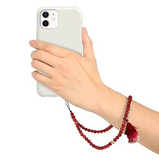 SBS TEXMASBEADS1 Ciondolo da polso a perline per smartphone Xmas Red