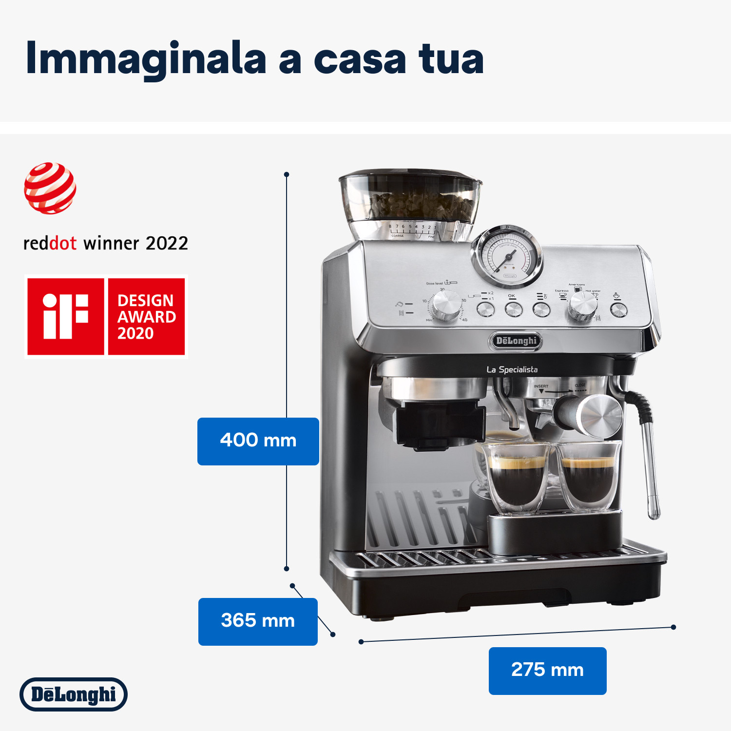 De Longhi La Specialista Arte EC9155MB Macchina Caffe in Polvere o Grani - Image 7