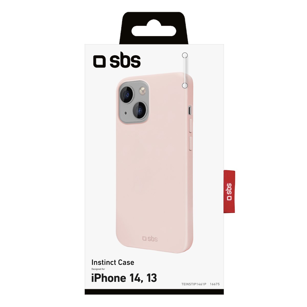 SBS TEINSTIP1461P Custodia Cover Instinct iPhone 14 13 Rosa - immagine 3