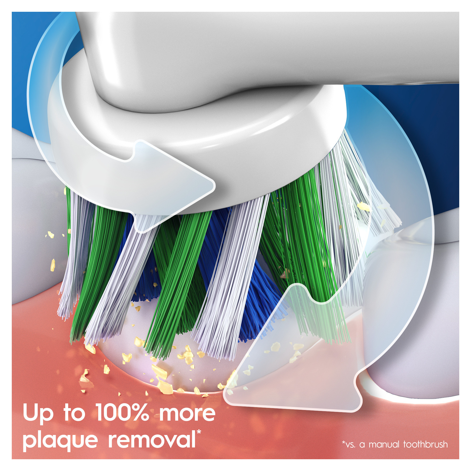 Oral-B Vitality Pro Lilla Spazzolino Elettrico con Tecnologia di Pulizia 2D - Image 6