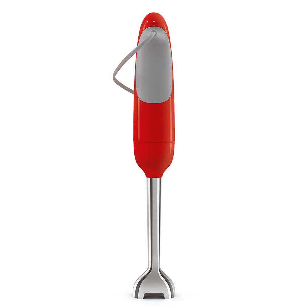 Smeg HBF11RDEU Frullatore A Immersione Rosso 700W Lame Inox - Image 4