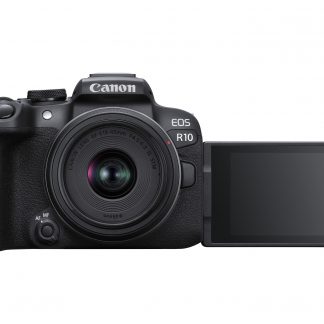 Canon EOS R10 Fotocamera Mirrorles con Obiettivo RF-S 18-45mm F4.5.-6.3 IS STM