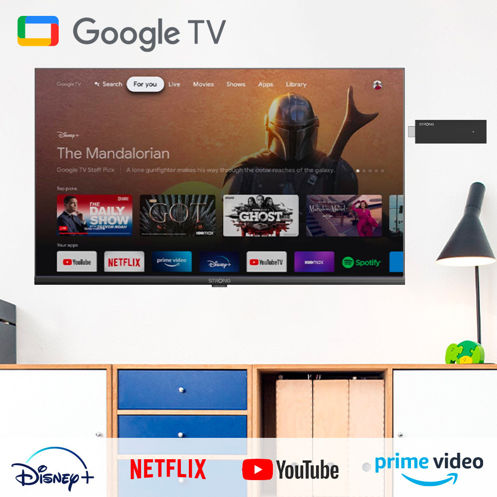 Strong SRT41 Google TV Stick Google TV 4K Ultra HD Android Wi-Fi - Image 8