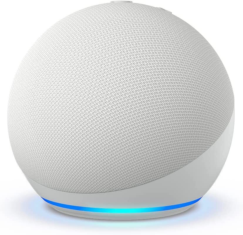 Echo Dot 5 Gen Bianco Altoparlante Intelligente con Alexa Wi-Fi e Bluetooth