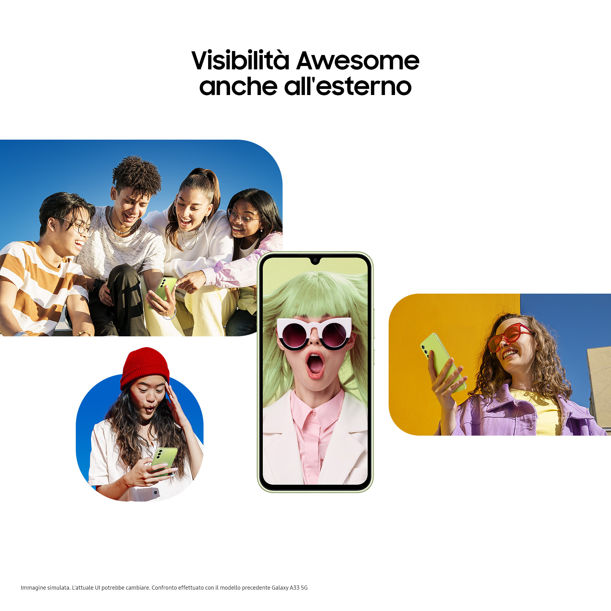 Samsung SMA346BLVEEUE Smartphone Galaxy A34 6.6 FHD Tripla Fotocamera Lavanda - Image 7