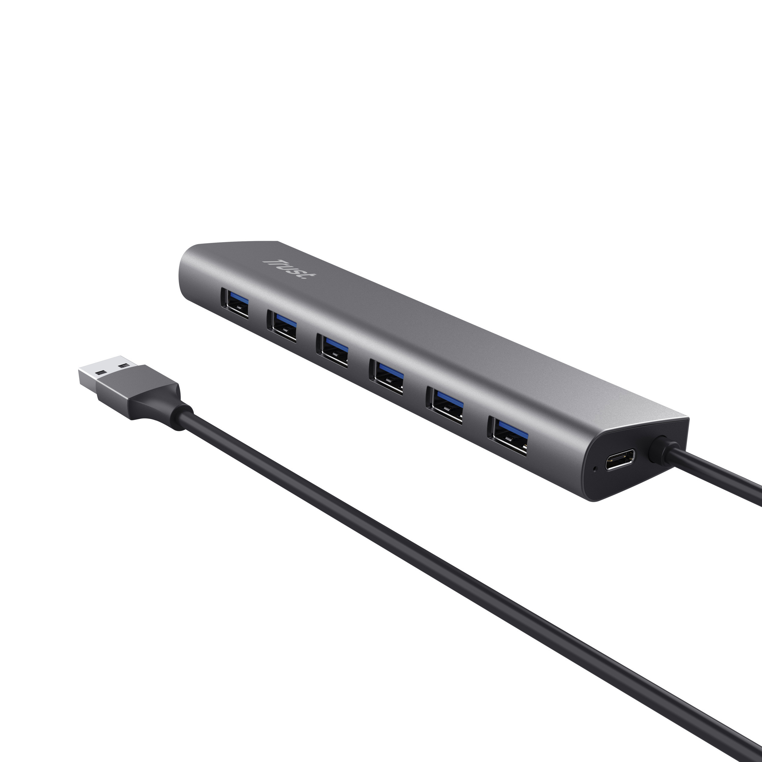 Trust Halyx Hub con 7 Porte e USB 3.2 Gen 1 in Alluminio - Image 6