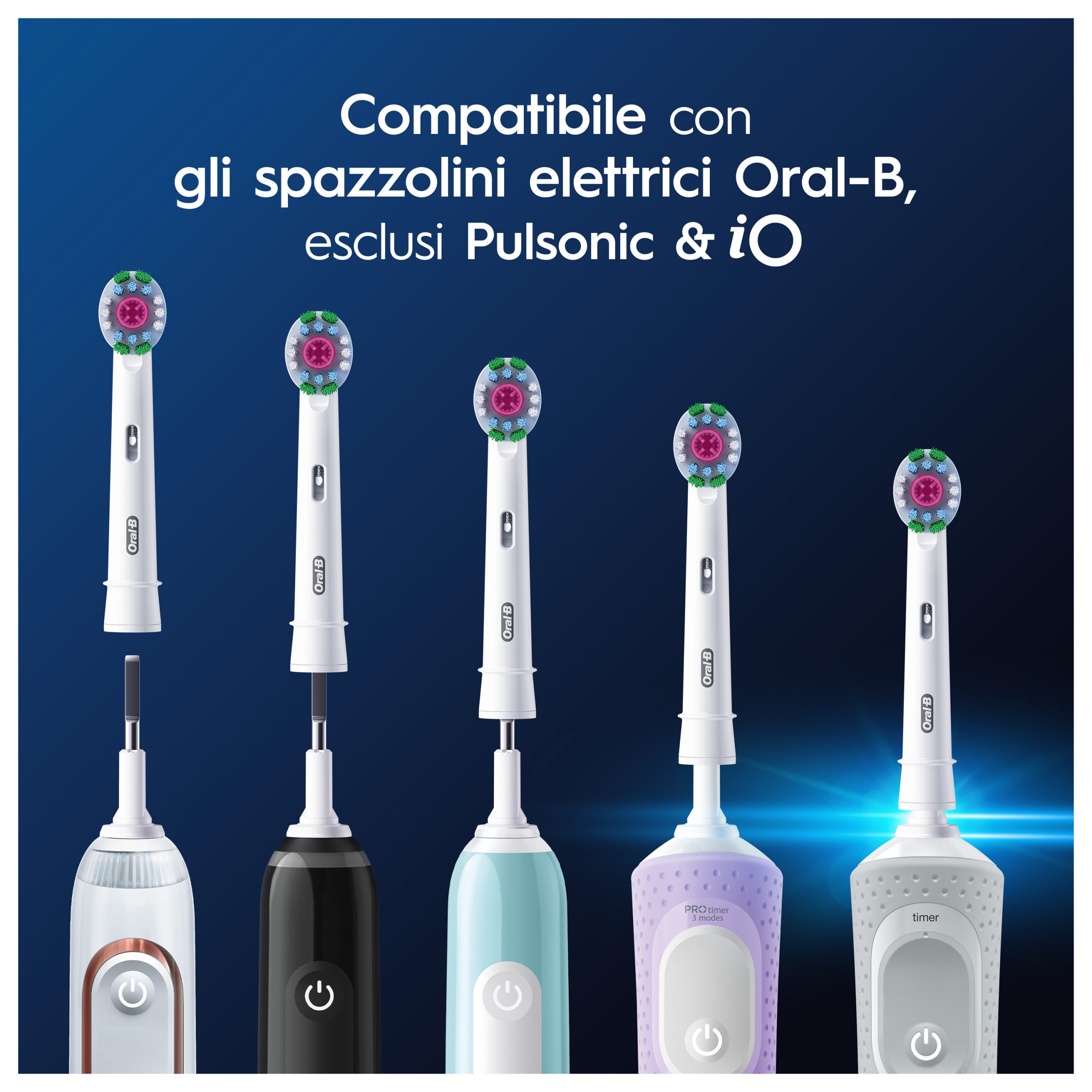 Oral-B 3D White Confezione 3 Testine di Ricambio Originali per Spazzolino - Image 10