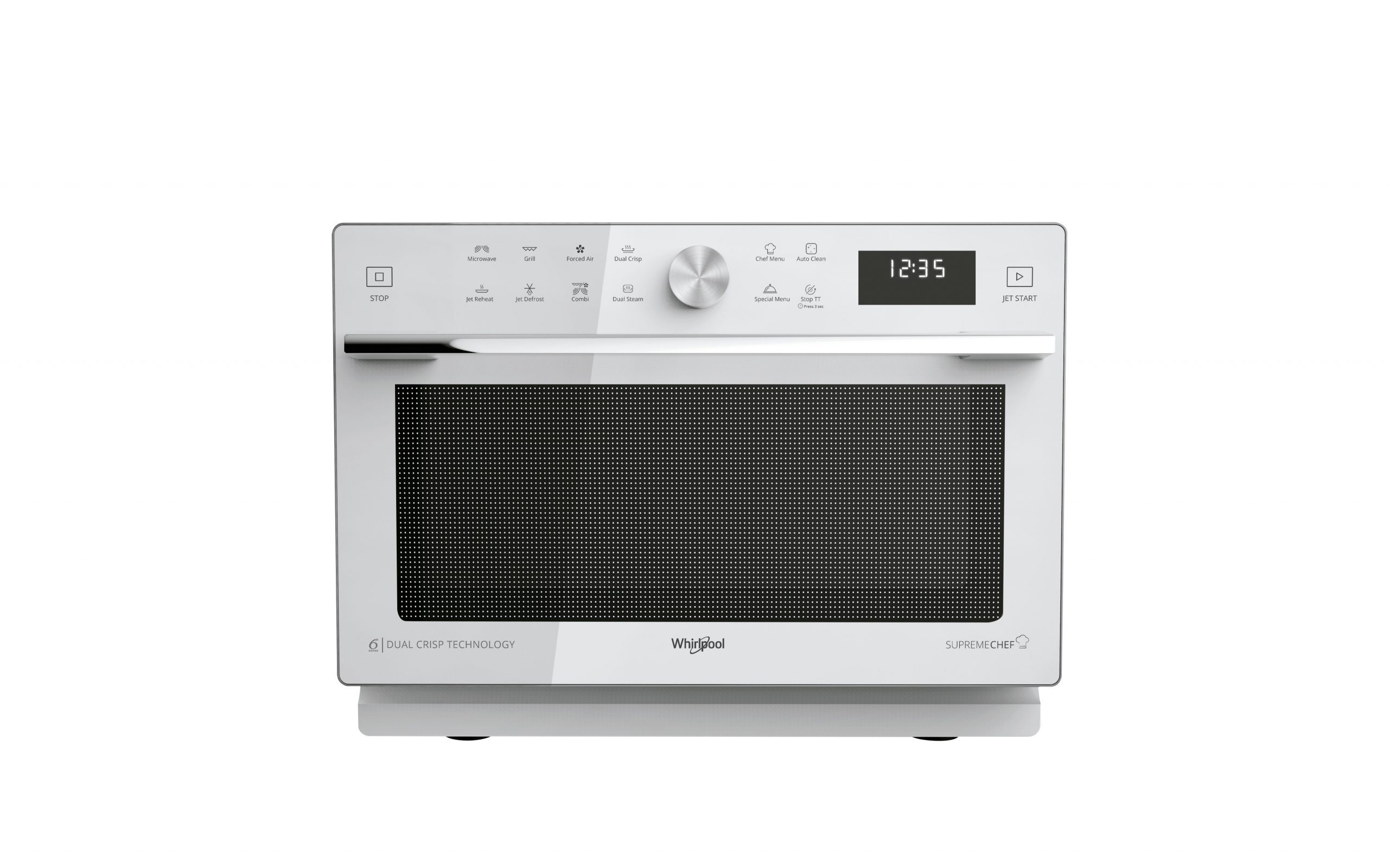 Whirlpool MWSC933SW Bianco Forno Microonde Combinato 33 Litri con Grill e Vapore
