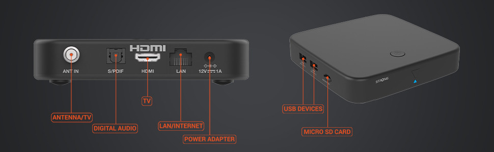 Strong SRT420 Android TV e Ricevitore Terrestre Wi-Fi - Image 10