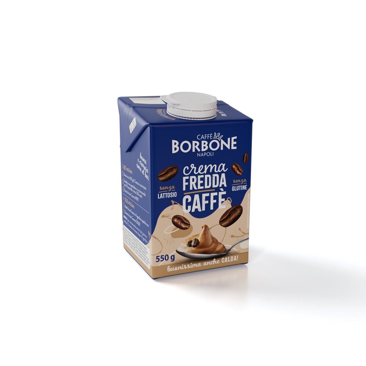 CAFFE BORBONE CREMAFREDDACAFFE Crema Fredda Caffe Latte Senza Lattosio 550 Gr