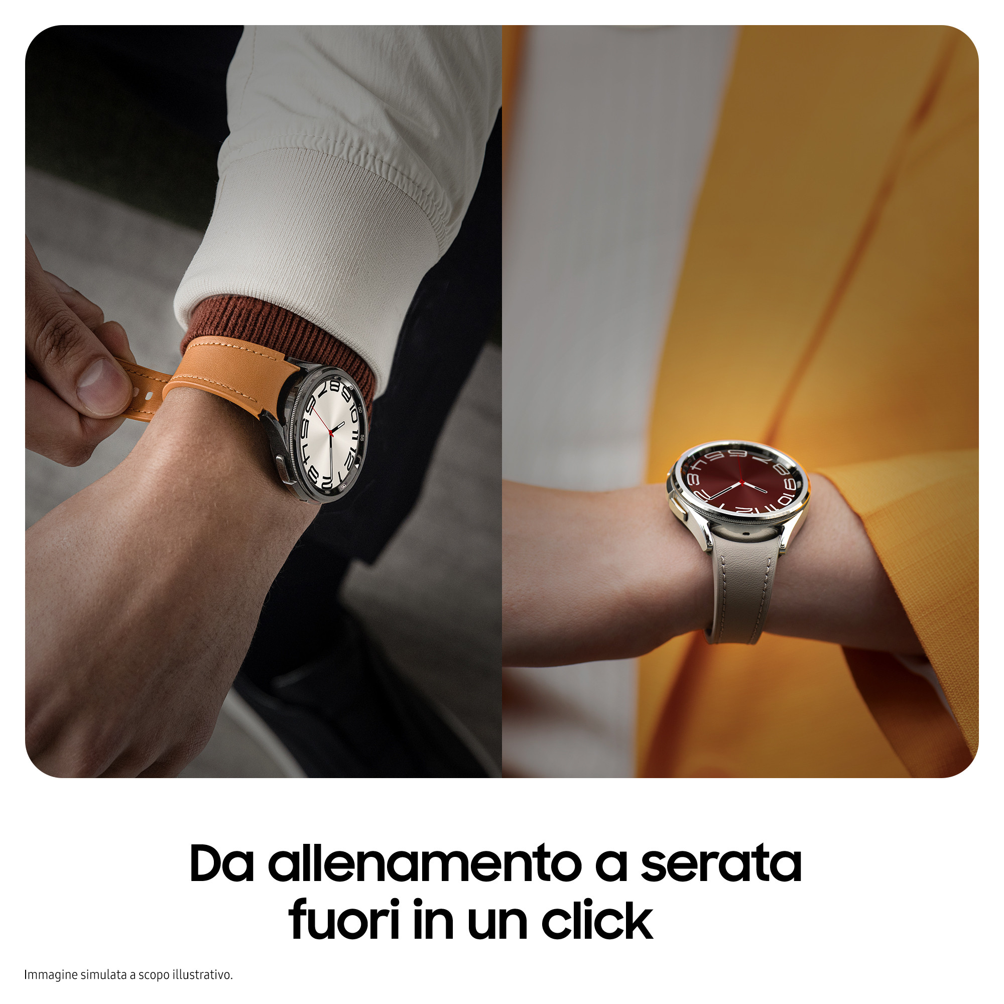 Samsung Galaxy Watch6 Classic SMR960NZSAITV Silver Smartwatch 1.4 Pollici 47mm - Image 9