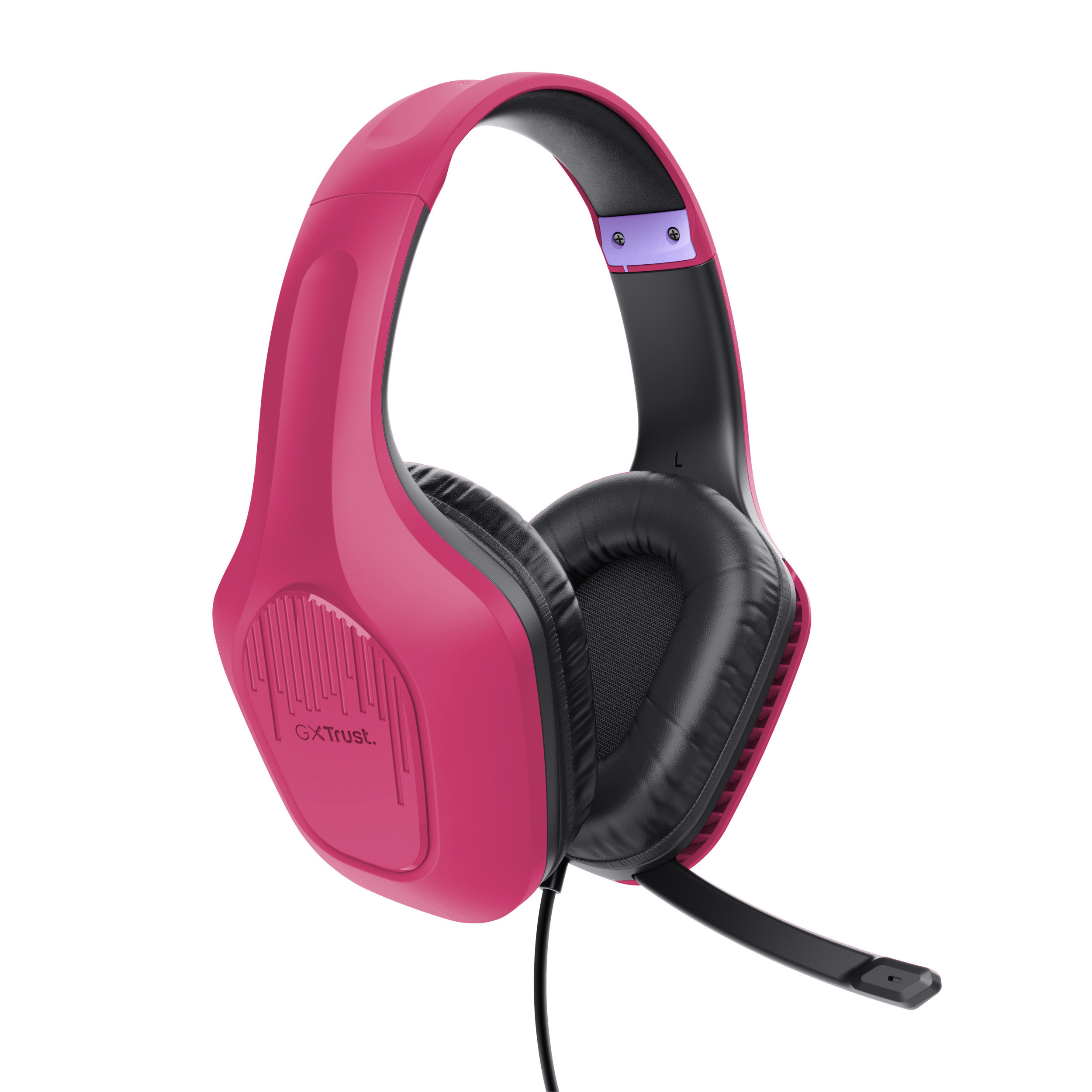 Trust GXT 415 Zirox Rosa Cuffie Gaming Over Ear con Microfono - Image 3