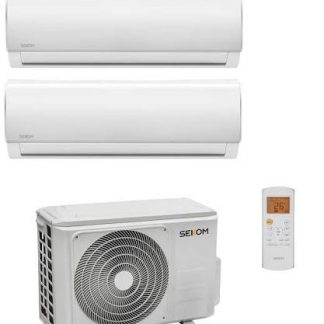 SEKOM SM409DAX912AF4WKIT Condizionatore Dual Split Inverter Pompa Calore Wi-Fi