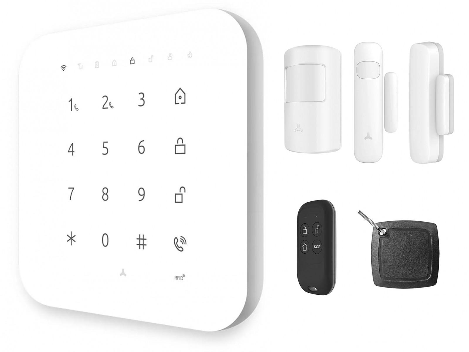 Bravo Angel 4G Wi-Fi Kit Allarme con Sirena Integrata