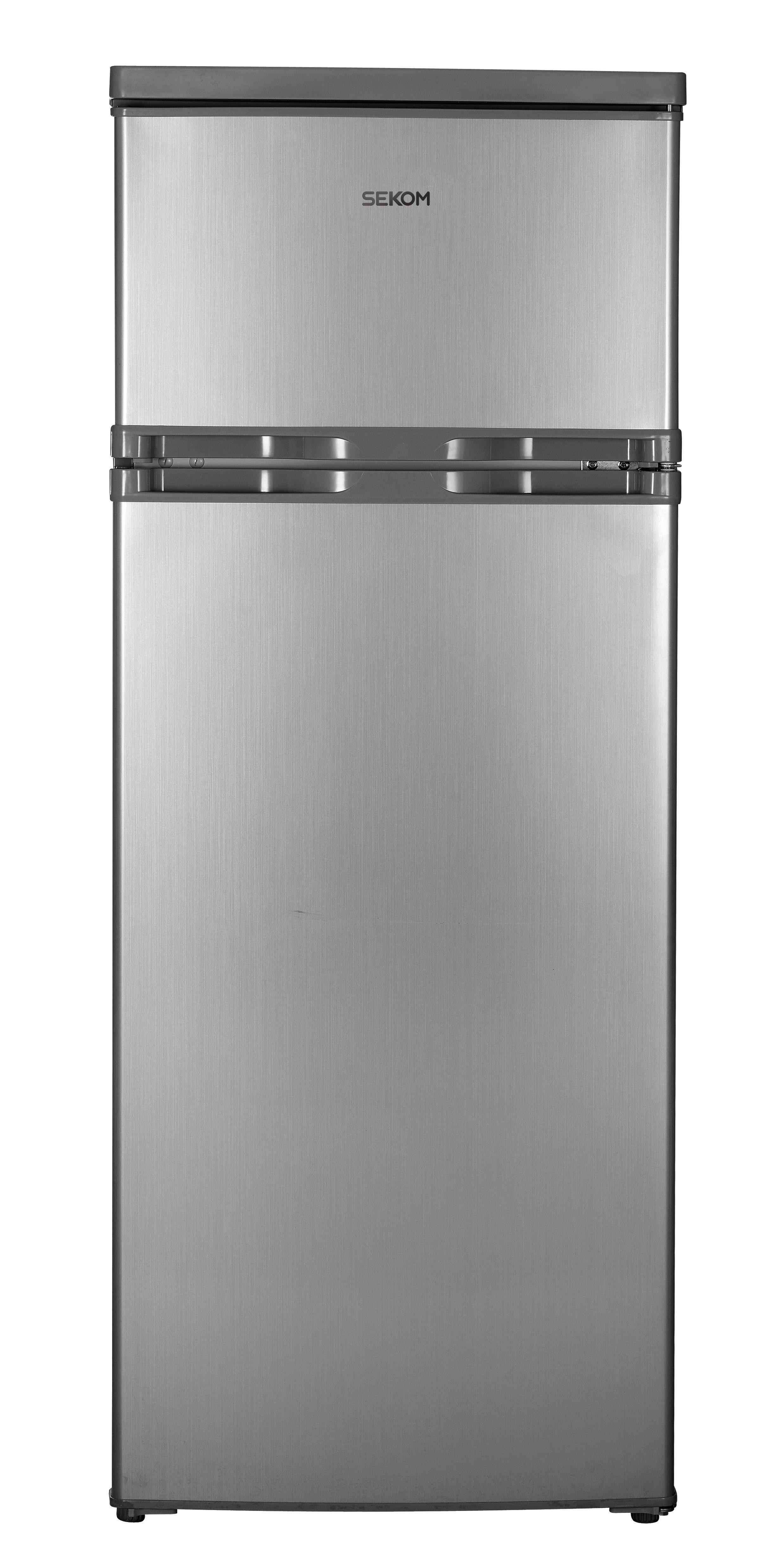 Sekom SHDP28NSM1XE0 Inox Frigo Doppia Porta 206 Litri Statico