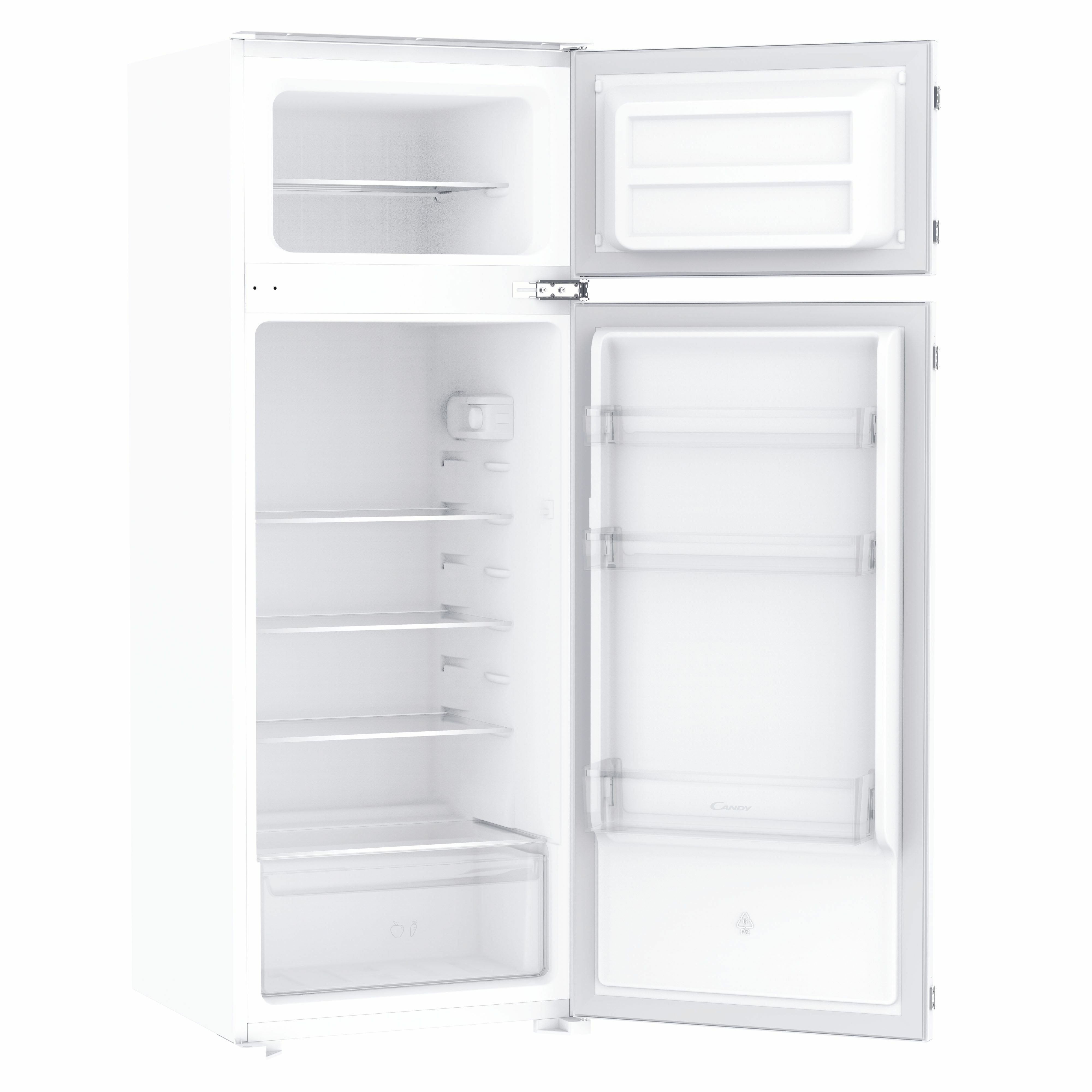 Candy CELDP2450H Frigorifero Doppia Porta da Incasso 205LT Altezza 145CM Statico