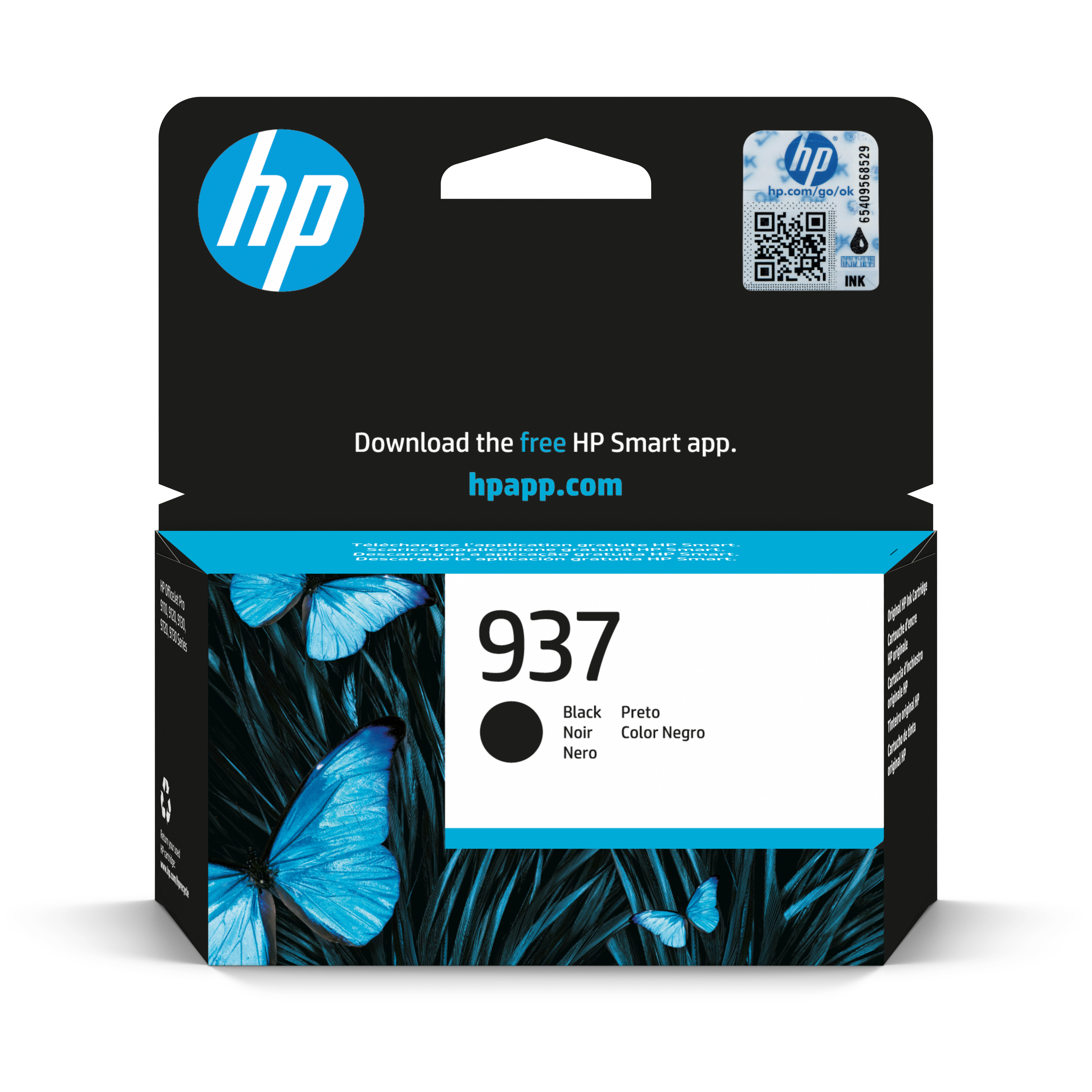 HP 937 Cartuccia Ink Jet Nero Originale