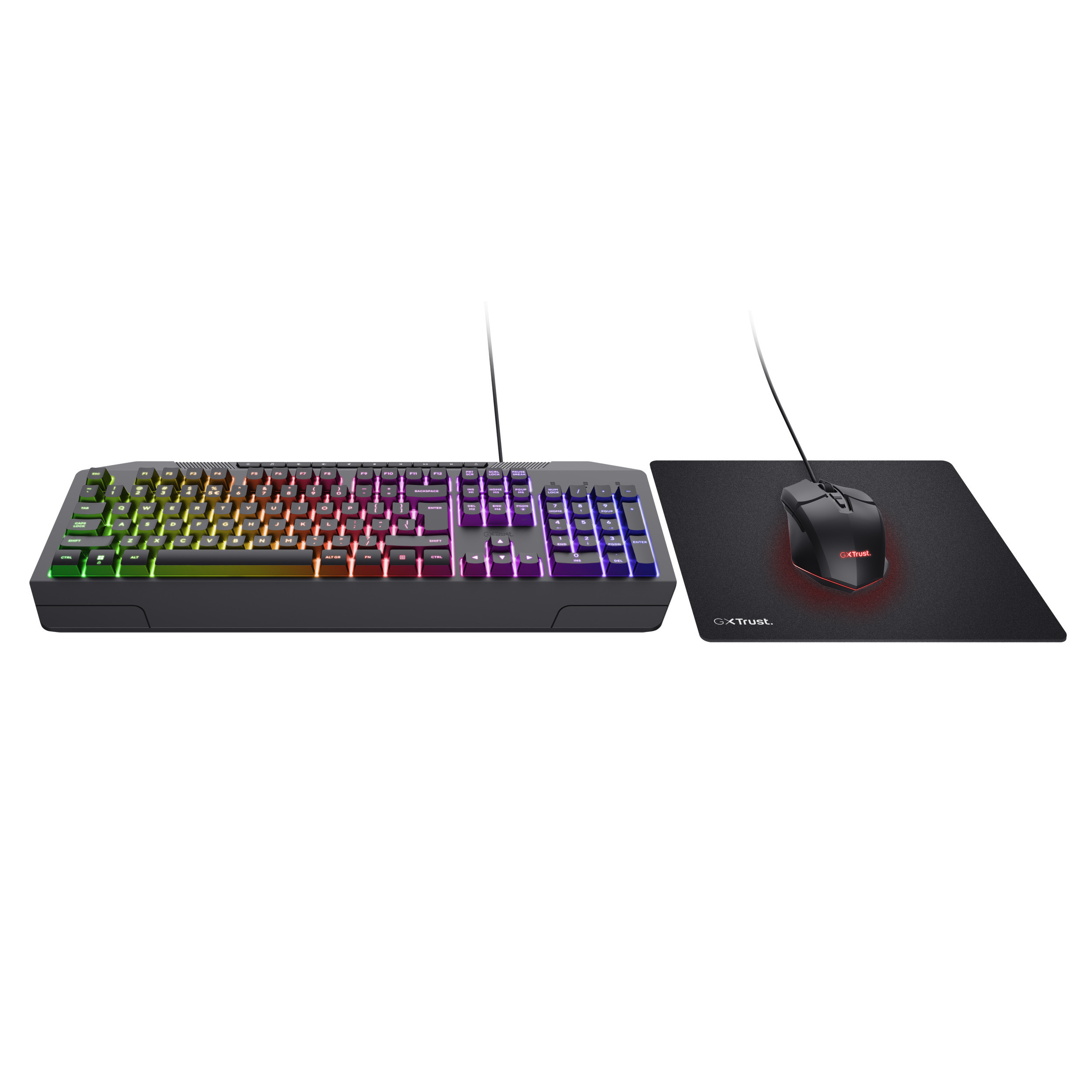 Trust GXT791 Kit Tastiera RGB Mouse e Tappetino - Image 2