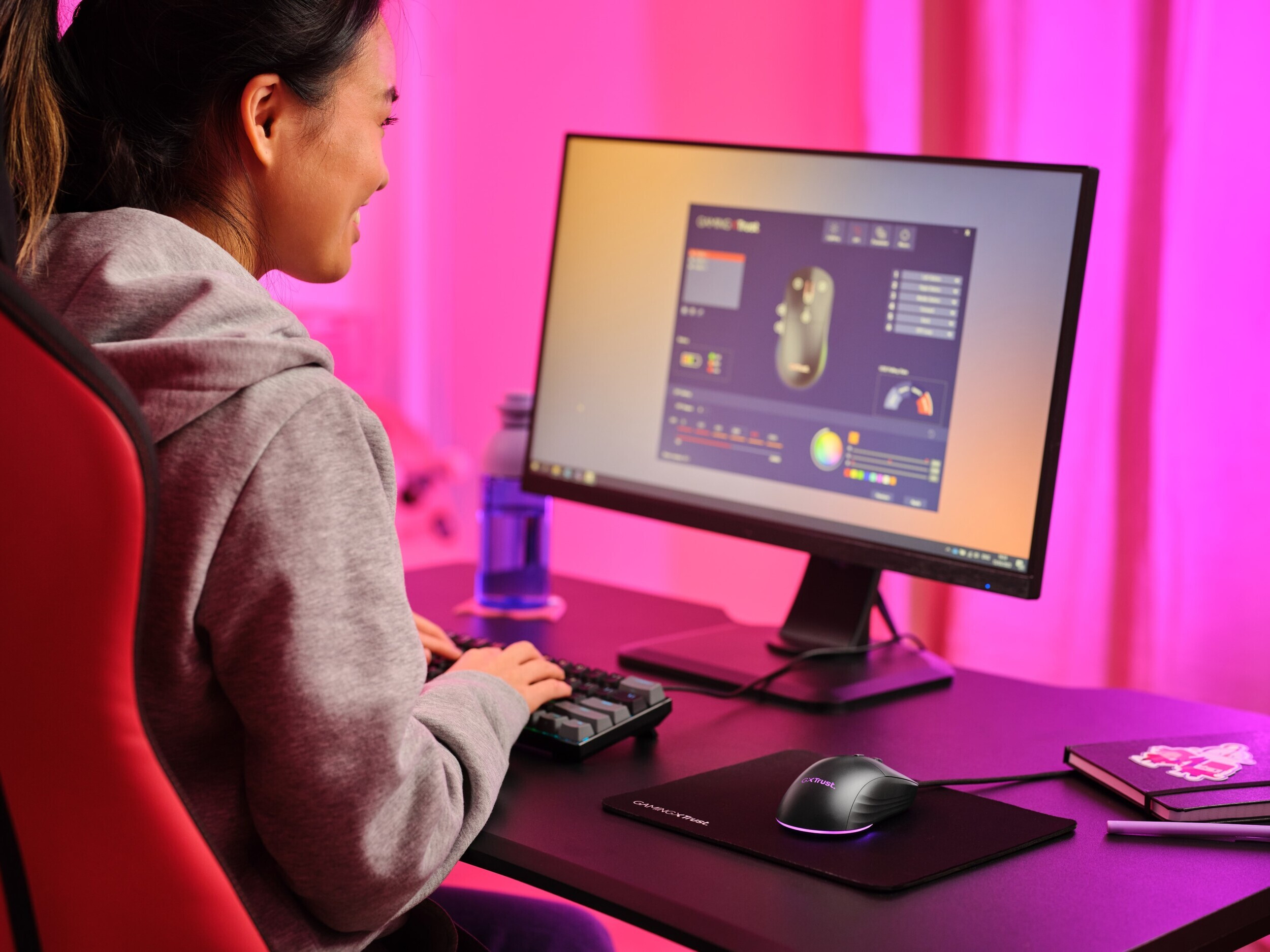 Trust GXT 925 Redex II Gaming Mouse Wireless con 6 Tasti e Illuminazione RGB - Image 9
