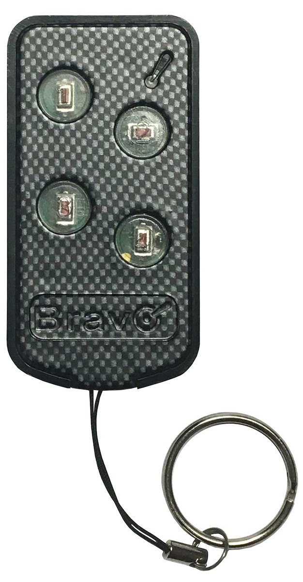 BRAVO MerlinoX Radiocomando Universale Apricancello con Quattro Tasti 