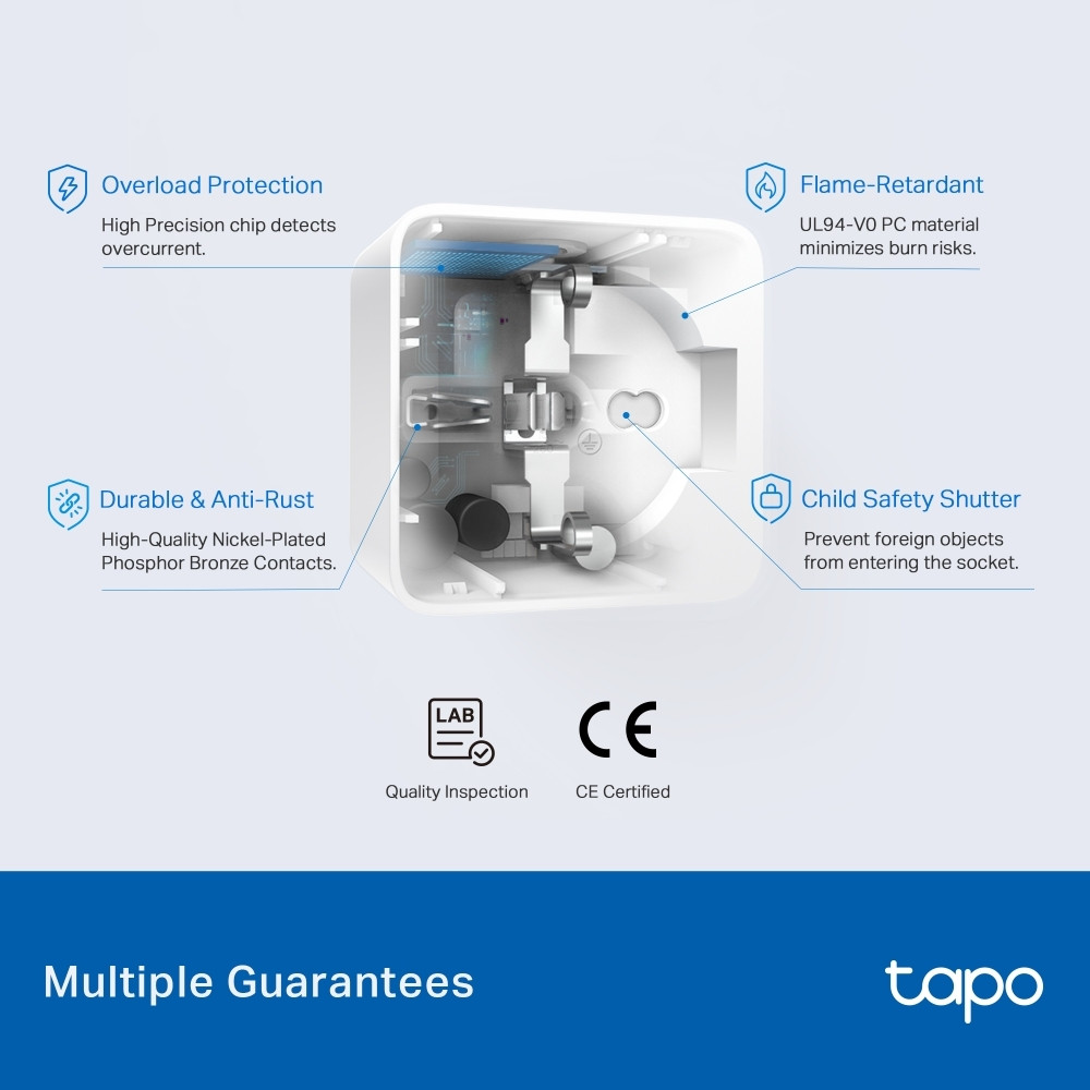 TP-Link Tapo P15 Mini Presa Smart Wi-Fi Con Monitor Consumi - Image 2