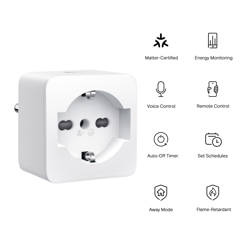 TP-Link Tapo P15 Mini Presa Smart Wi-Fi Con Monitor Consumi - Image 9