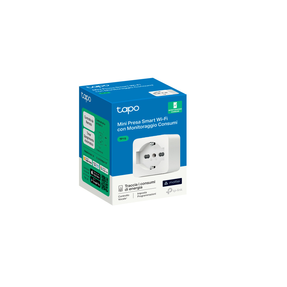 TP-Link Tapo P15 Mini Presa Smart Wi-Fi Con Monitor Consumi - Image 10