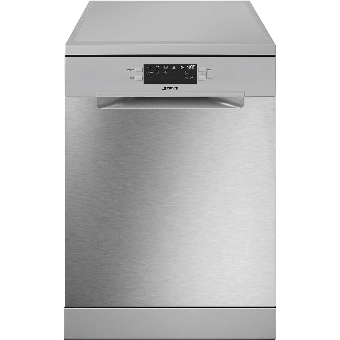Smeg LVSEX34CQ Inox Lavastoviglie Libera Installazione 14 Coperti 3 Cesto