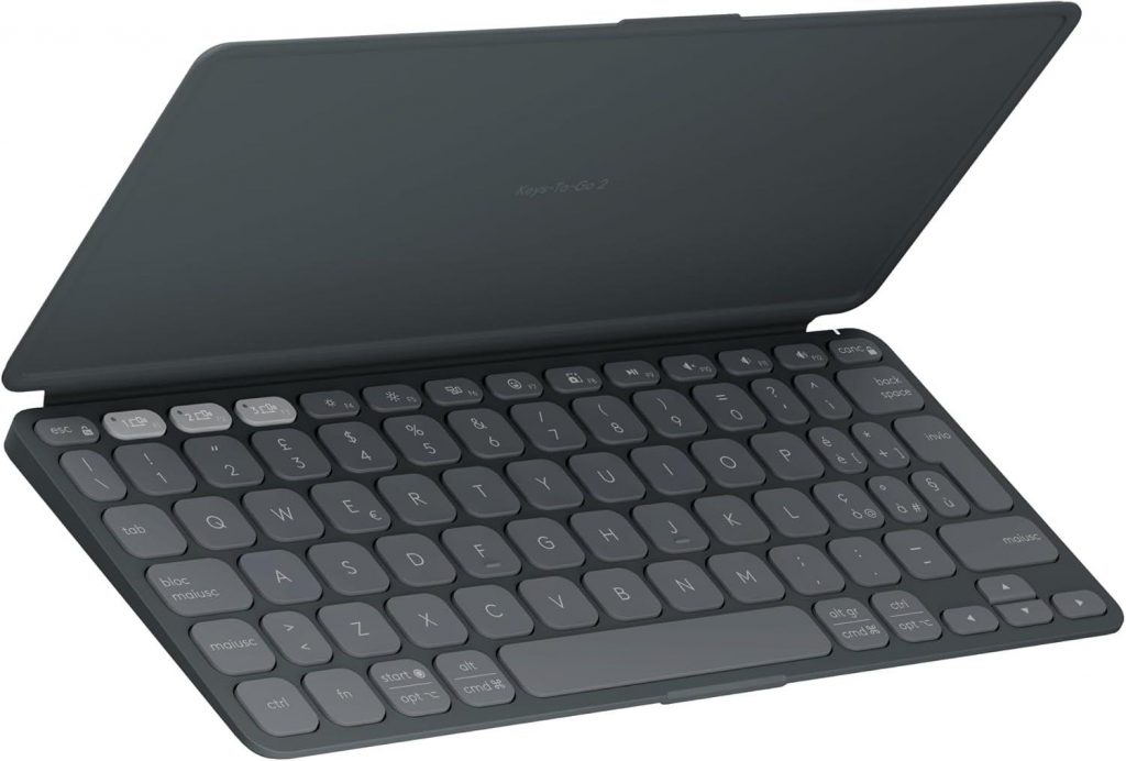 LOGITECH 920012976 Tastiera Wireless Keys To Go 2 Graphite Ultra Portatile