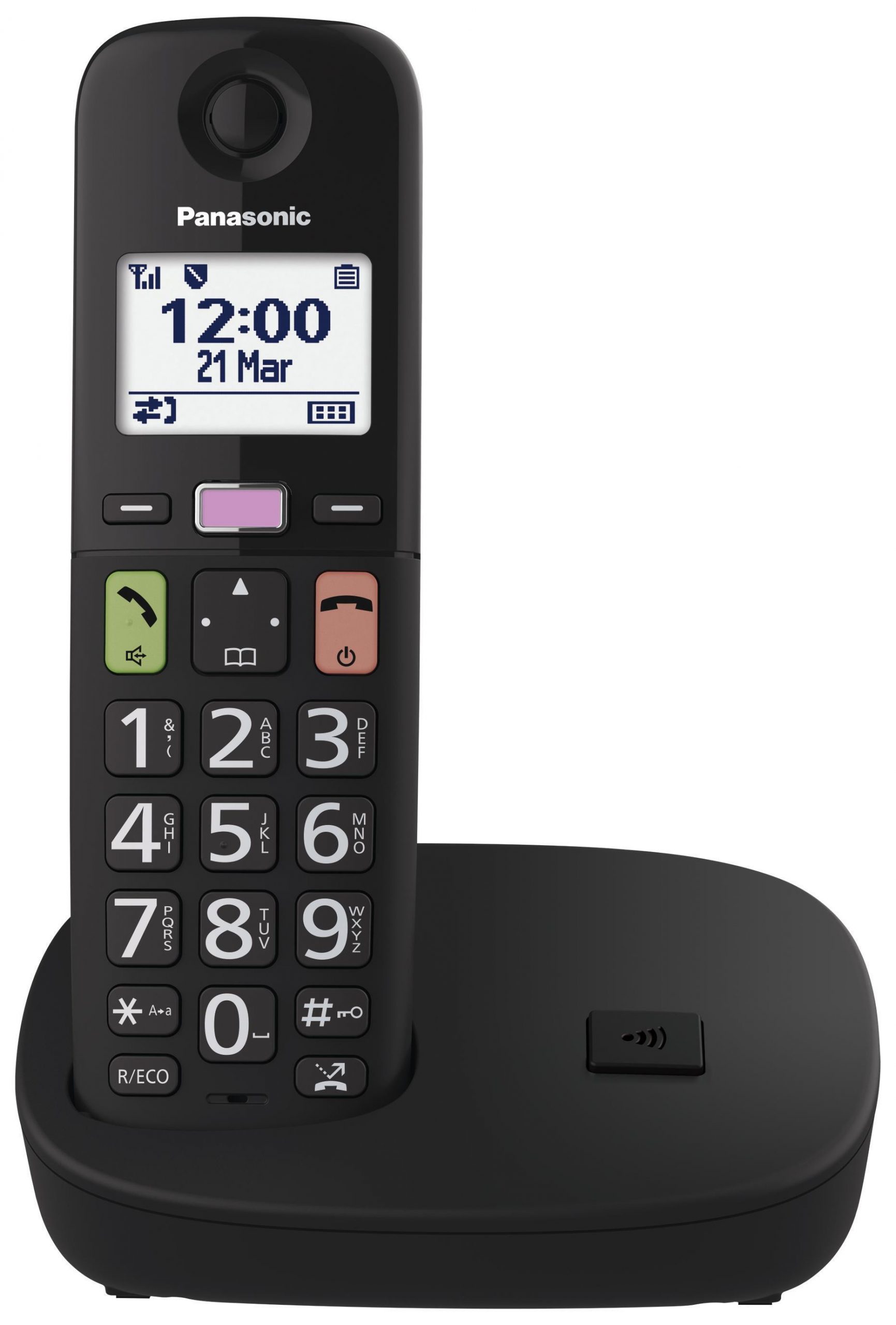 Panasonic KXTGU110EXB Nero Telefono Cordless Senza Segreteria - Image 9