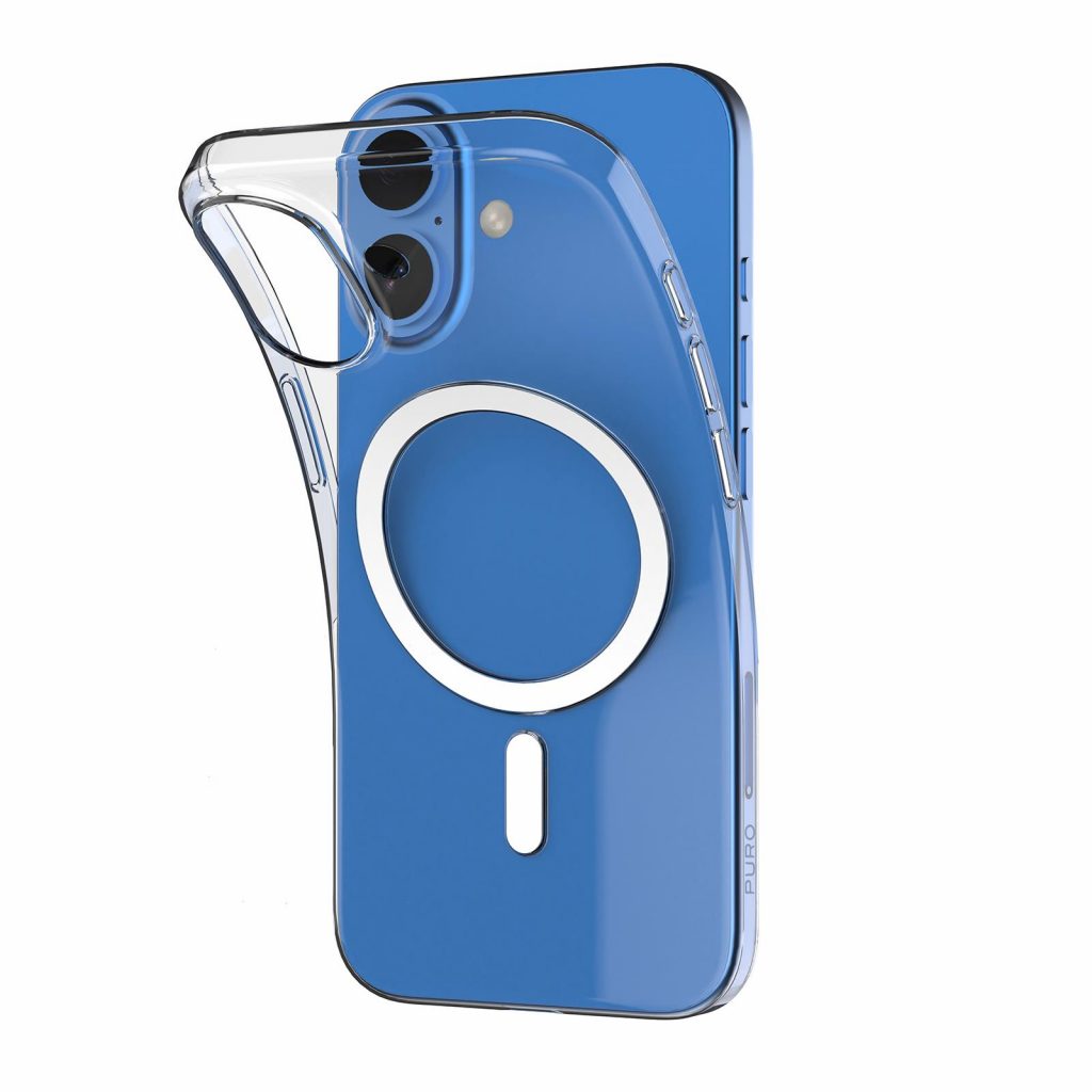 PURO PUIPC166103MAGTR Cover Trasparente Magnetica Ultra Sottile Per iPhone 16