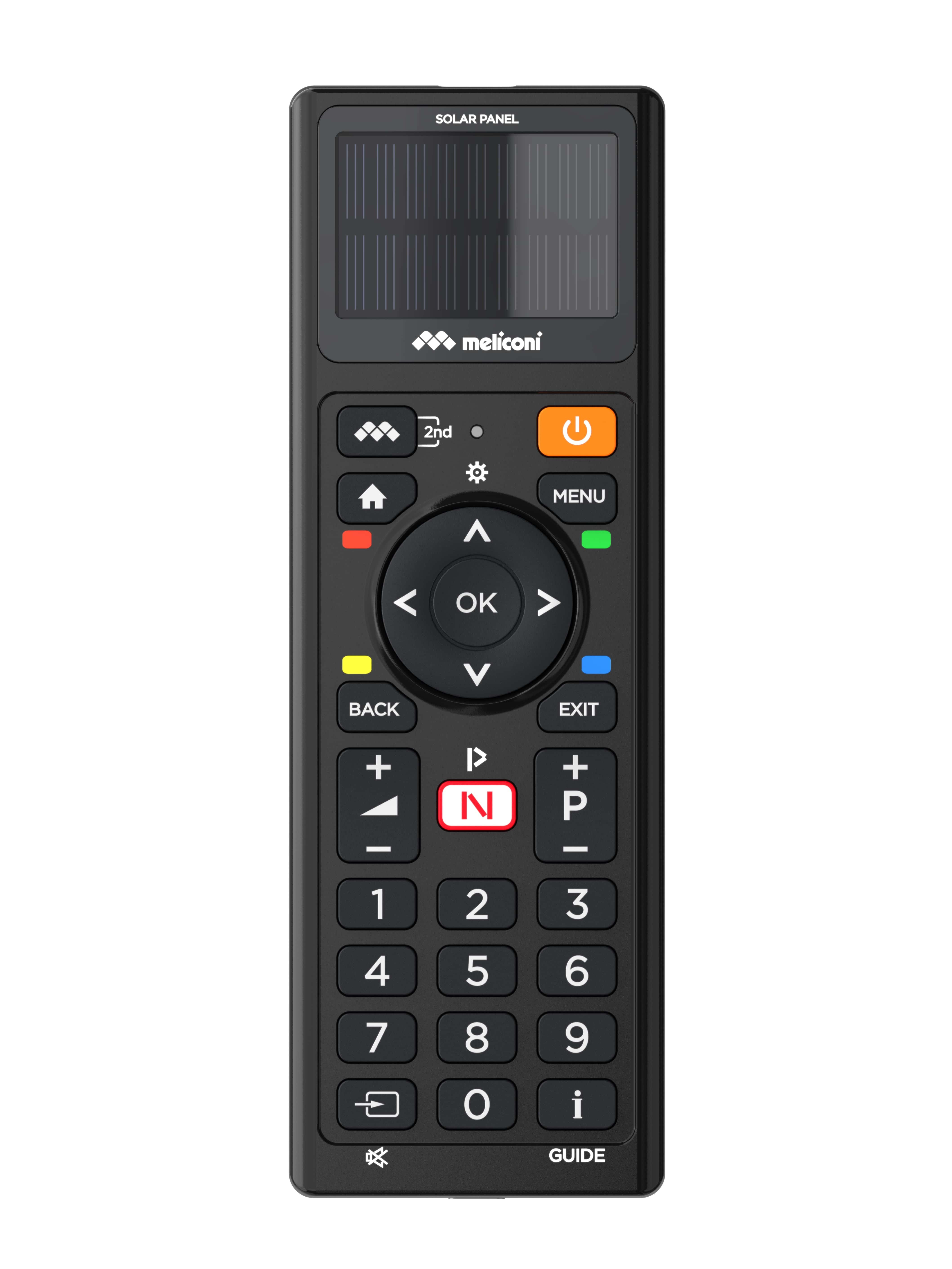 Meliconi Solar TV Telecomando Universale Ricaricabile USB-C