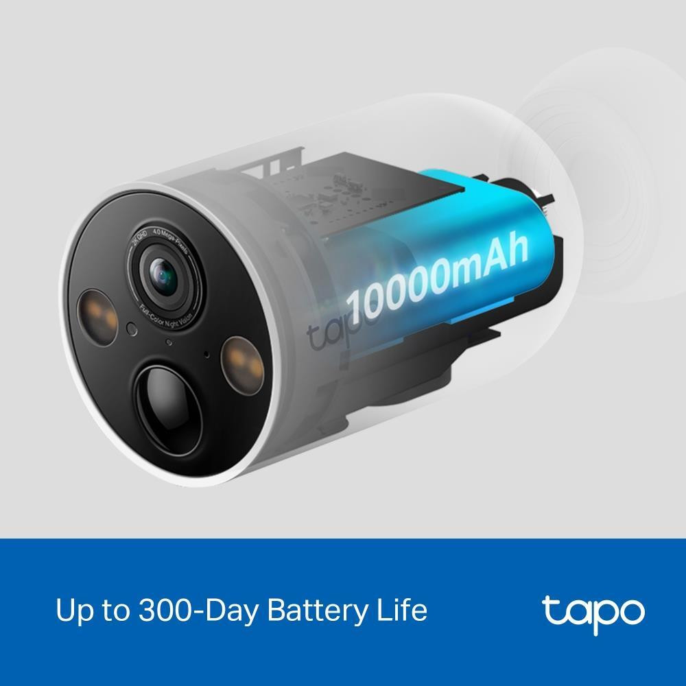 Tapo TC85 Telecamera Smart Wire-Free A Batteria 2K QHD Visione Notturna - Image 6