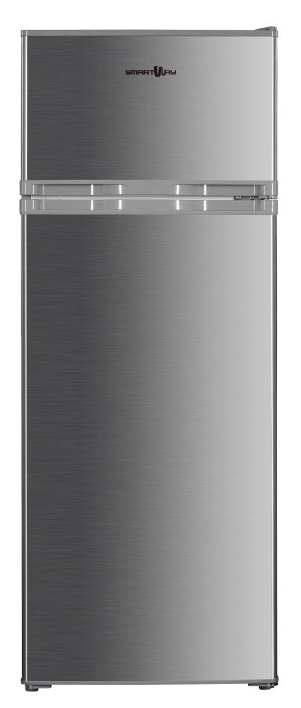 SMARTWAY WHDP28NSM1XE2 Frigorifero Doppia Porta 206 Litri Classe E Inox