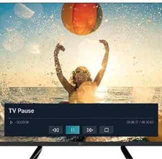 TELESYSTEM 28000250 Smart TV QLED 43" 4K Vidaa