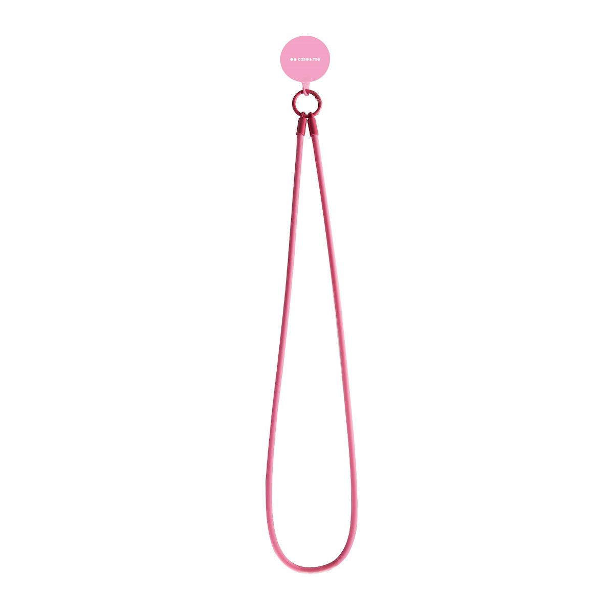 CASEME CMSILLACEP Collana Silicone Rosa