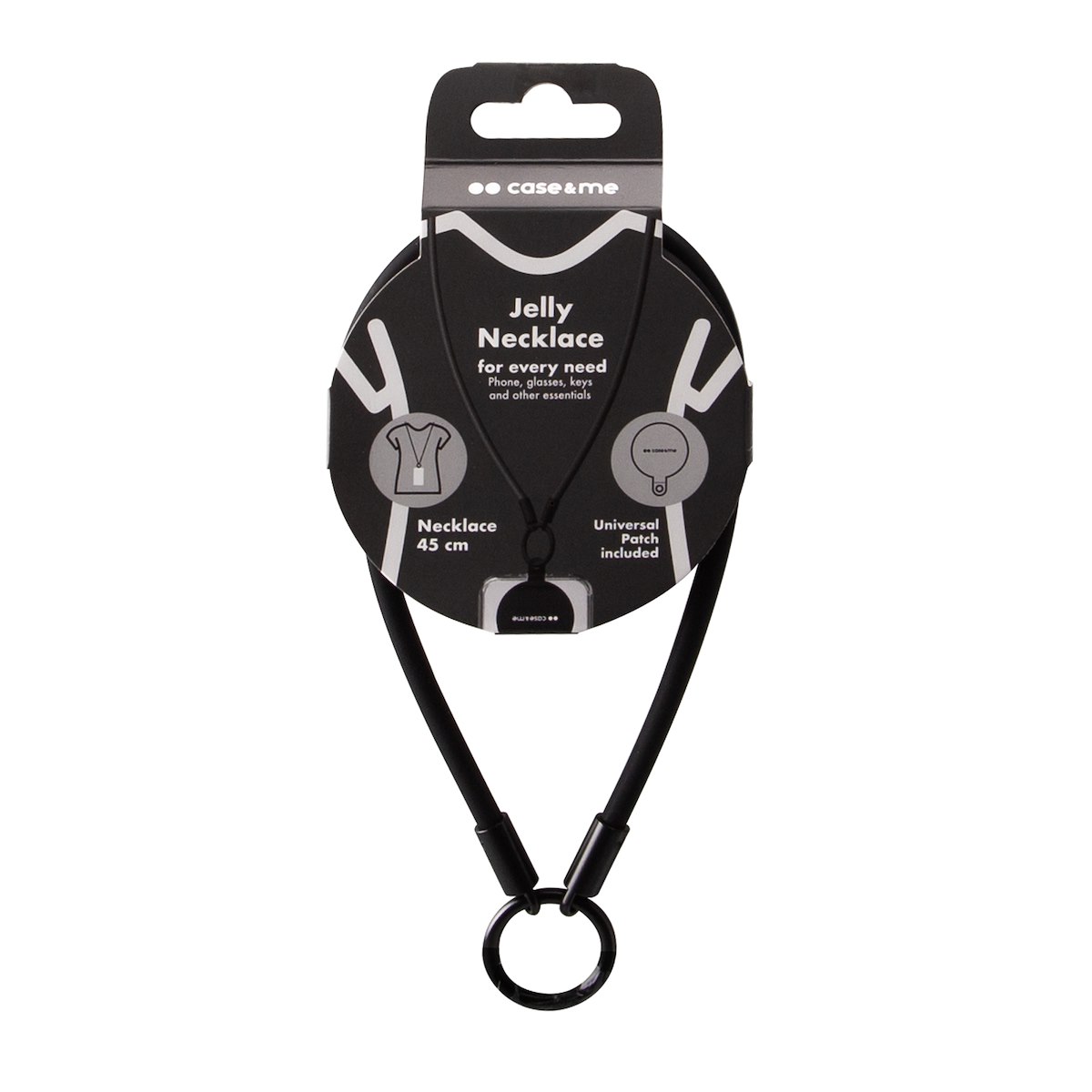 CASEME CMSILLACEK Collana Silicone Nera - immagine 2