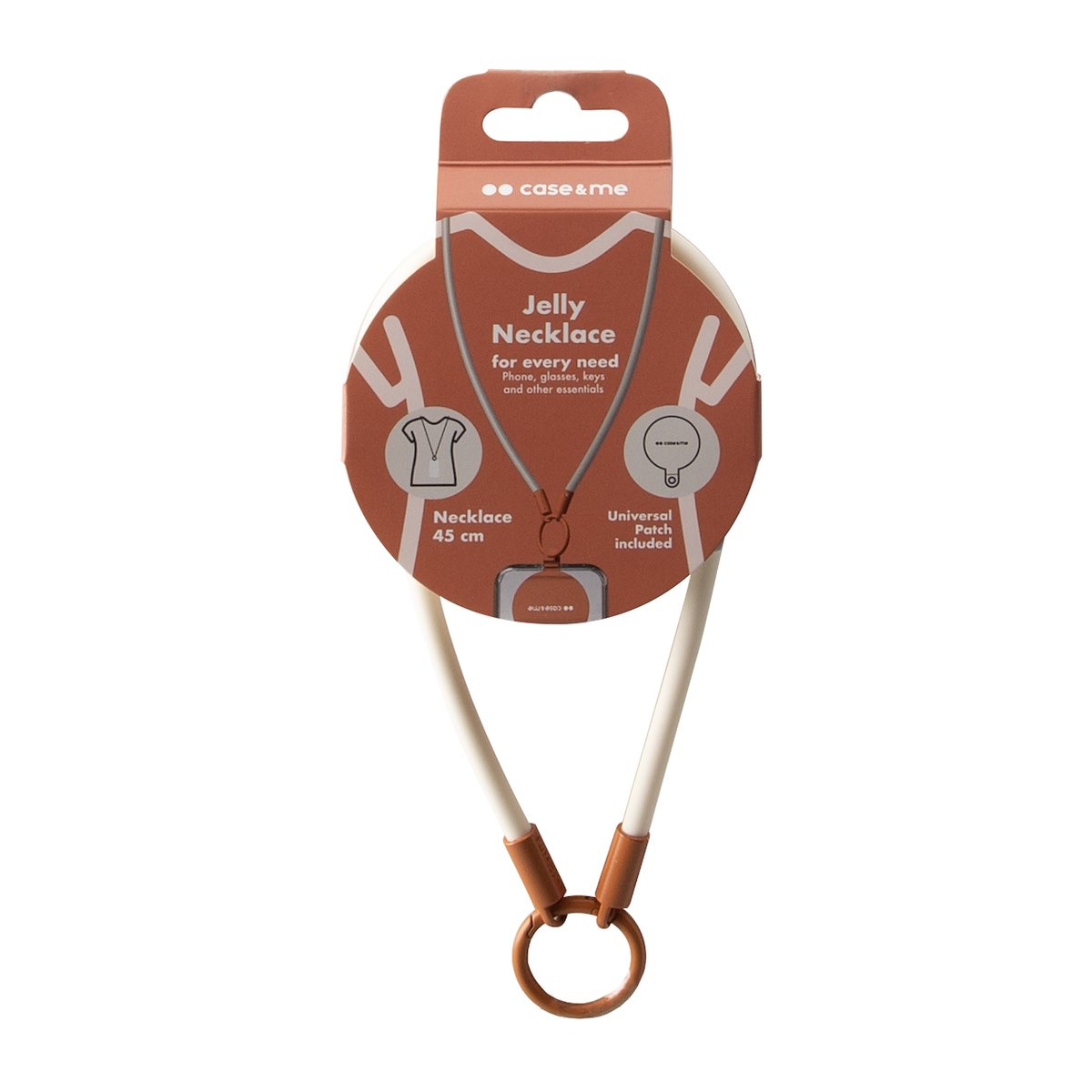CASEME CMSILLACEI Collana Silicone Avorio - immagine 2