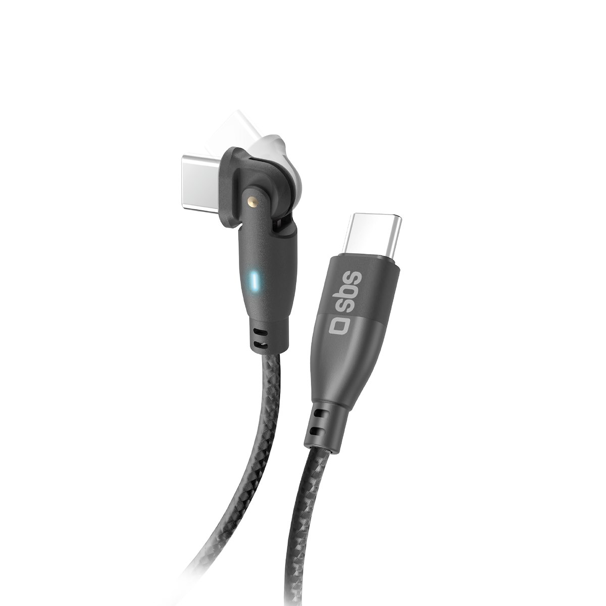 SBS TECABLE180TCC Cavo USB C Dati Ricarica Angolo 180 Gradi