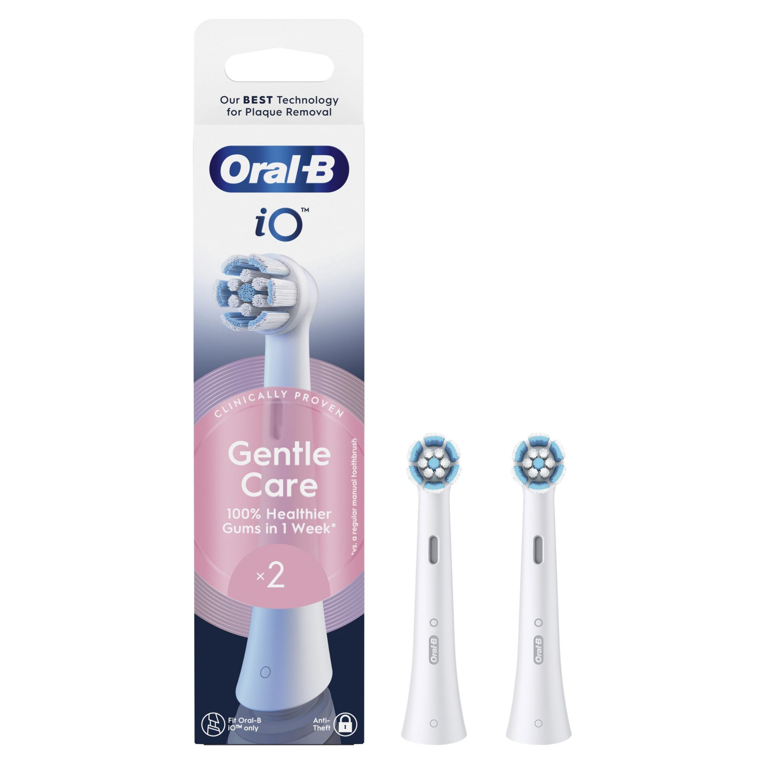 Oral-B 80782582 Testina di Ricambio Gentlecare per Spazzolini iO 2 Pezzi - Image 9