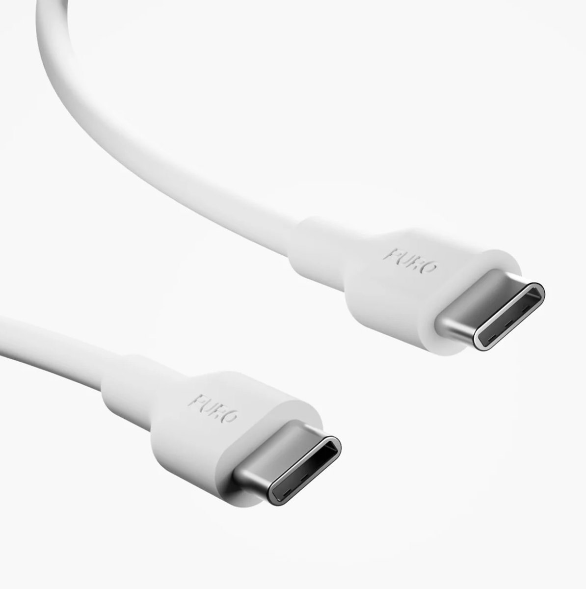 PURO PUTCUSBAC20WDYKCCWHI Caricabatterie Rete USB A USB C Cavo USB C Prolite Bianco - immagine 4