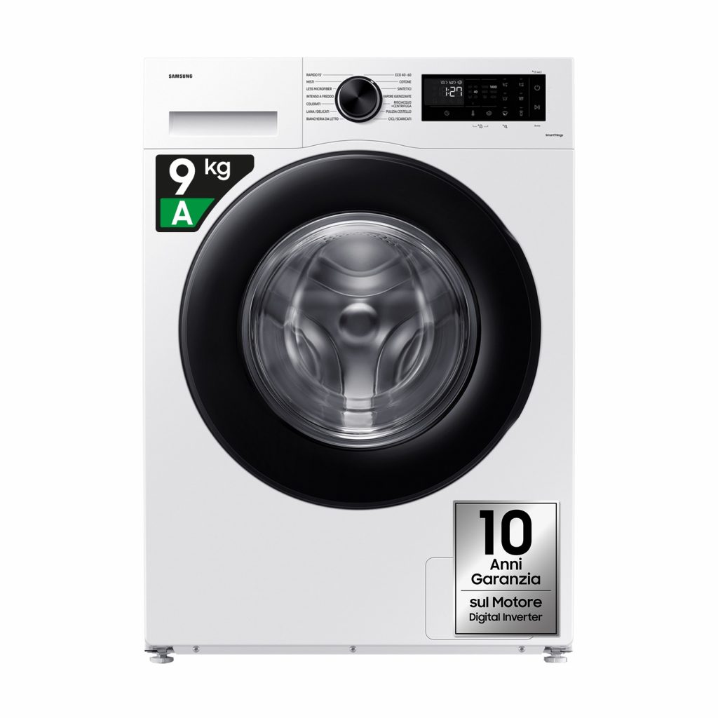SAMSUNG WW90CGC04DAEET Lavatrice Carica Frontale 9KG 1400 Giri Vapore Wi-Fi