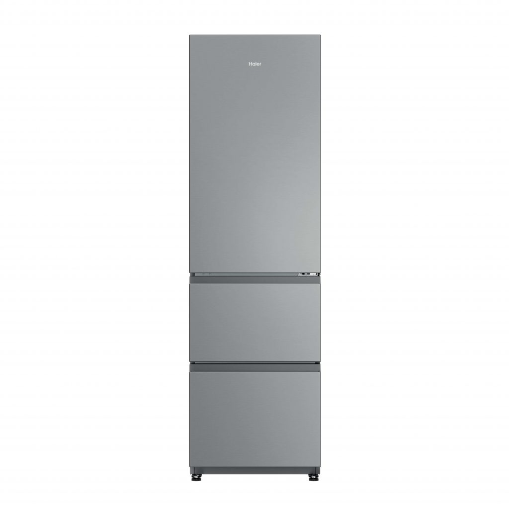HAIER HTR3518ENMX Frigorifero Combinato No Frost Inverter 303 Litri Inox