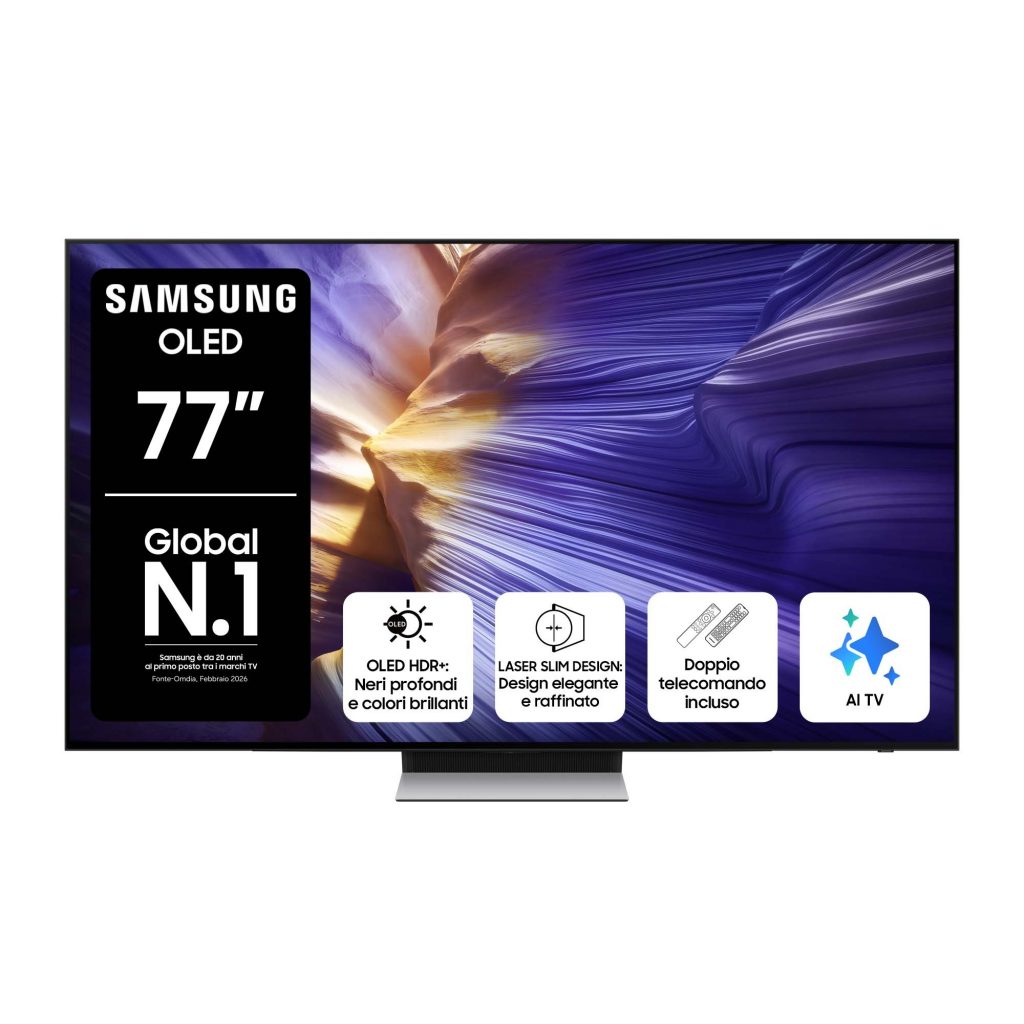 Samsung QE77S90FAEXZT TV Oled 77 Pollici Smart Tizen UHD 4K