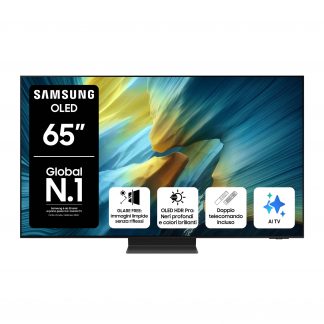 SAMSUNG QE65S95FATXZT TV OLED 65 Pollici UHD 4K Smart Tizen DVBT2 S2