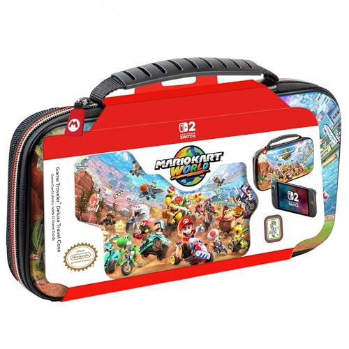 BIGBEN NS212MKW Custodia Rigida Trasporto Nintendo Switch Mario Kart
